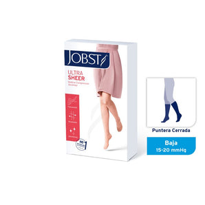 Panty de Compresión Jobst Ultrasheer 15-20 mmhg - A la Rodilla (Punta cerrada)