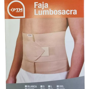 Faja Sacrolumbar 4 Barras - PTM