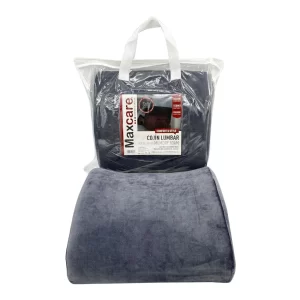 Cojín Espalda Soporte Lumbar Comfort – Negro