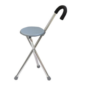 Bastón Con Silla Plegable 3 Patas