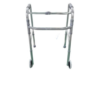 Andador Burrito Ortopédico Aluminio Plegable Con 2 Ruedas