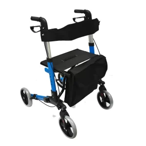 Andador Burro Ortopédico Roller 4 Ruedas Plegable Deluxe