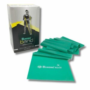 Banda Elástica Para Ejercicio Verde – Resistencia Media – Blunding