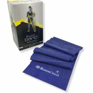 Banda Elástica Para Ejercicio Azul – Resistencia Media Alta – Blunding