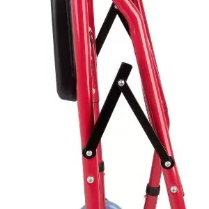 Andador Burrito Plegable Asiento Y 2 Ruedas Blunding