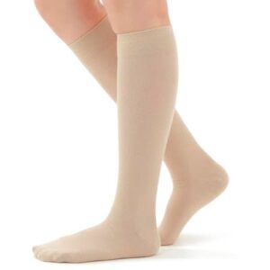 Calcetín de compresión Sanyleg P22 15-21 mm/Hg – Color Beige
