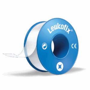 Cinta Quirúrgica Transparente Leukofix 2,5 Cm. X 9.2 Mts Color Blanco