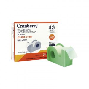Tela adhesiva papel microporosa Blanca 2,5 CM – Cranberry