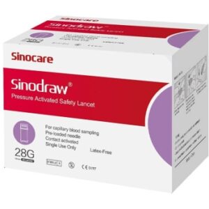Lancetas SINOCARE Smart 50 c/u