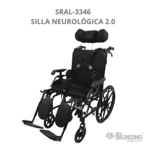 Silla de ruedas traumatologica 2.0 Blunding