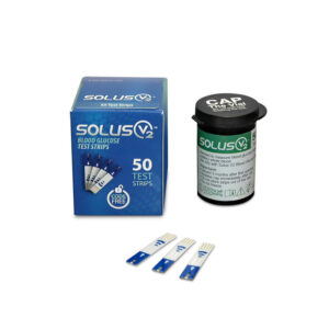 Cintas o Tiras reactivas Glucometro Solus V2 – 50 unidades