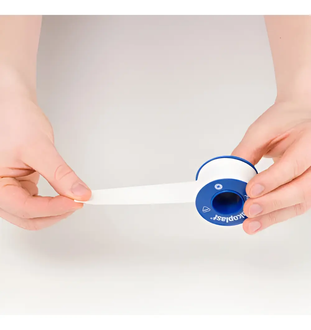 Cinta Adhesiva Leukoplast 1,25 cm Blanco - Imagen 3