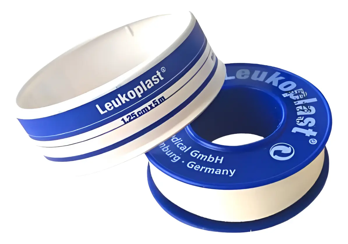 Cinta Adhesiva Leukoplast 1,25 cm Blanco - Imagen 2