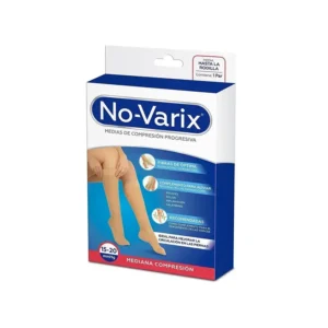 Media a la Rodilla No Varix 20-30 mmHg Beige