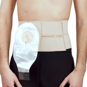 Cinturón para Colostomía Faja 2 Bandas Blunding