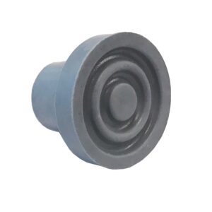 Regatón Gris 1,3 Blunding para Bastón Cuádruple