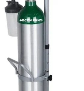 Kit Inicial de Oxígeno: Tubo, Carro, Humidificador, Regulador y Naricera